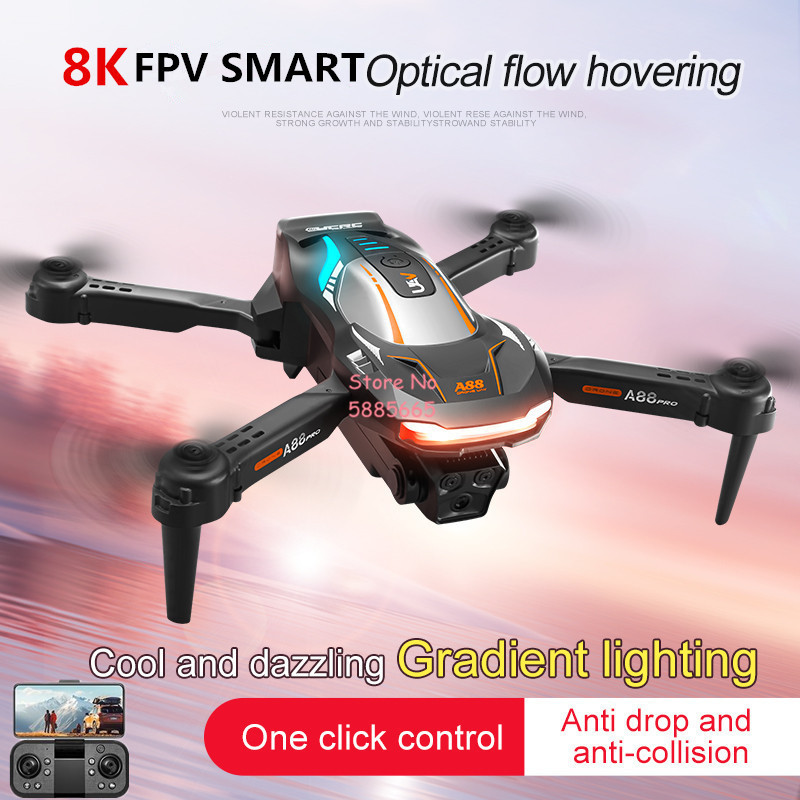 Outdoor Lighting In Photography - Dron RC 8K z pozycjonowaniem poprzez