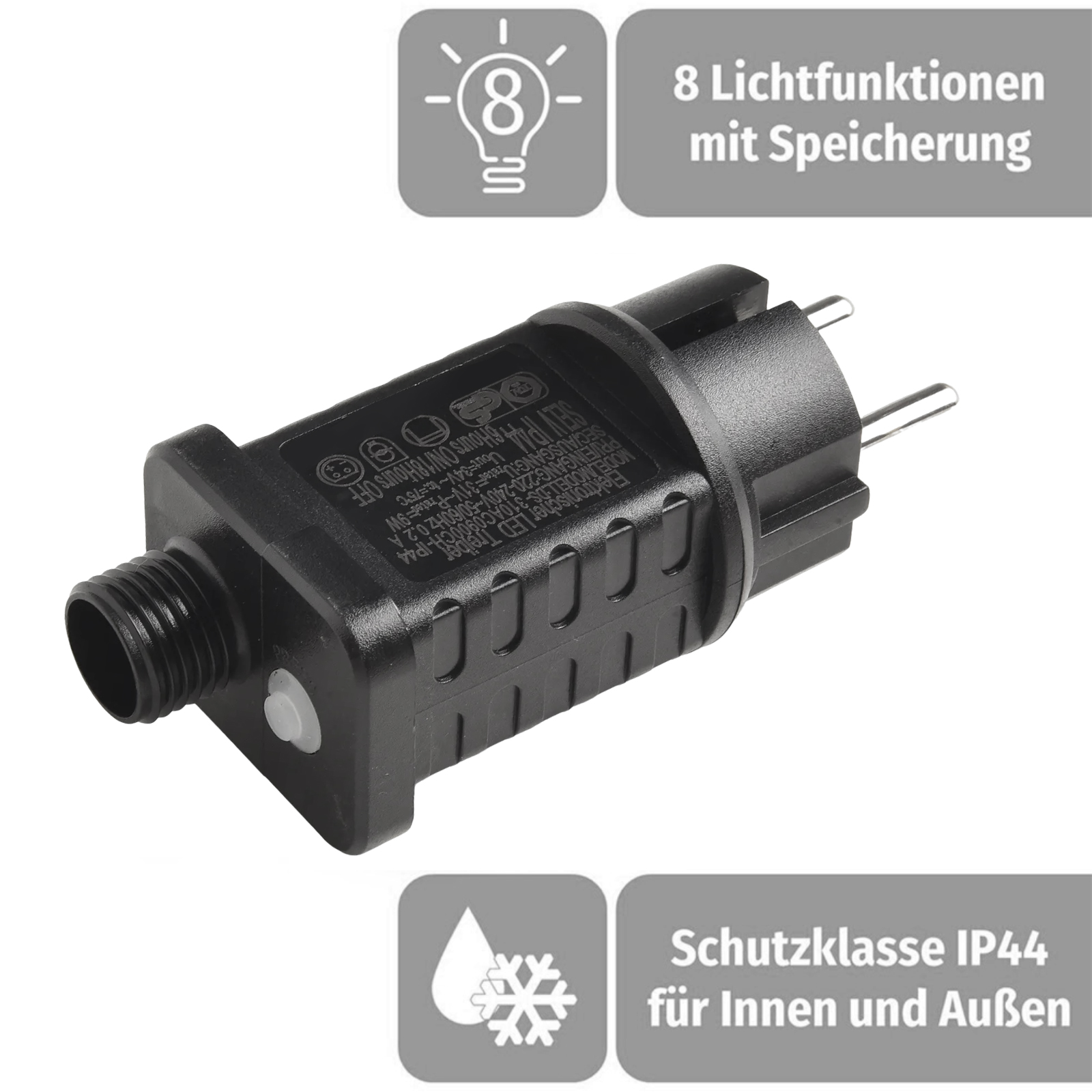 Outdoor Lighting Xmas - Zasilacz LED 31V 9W z timerem