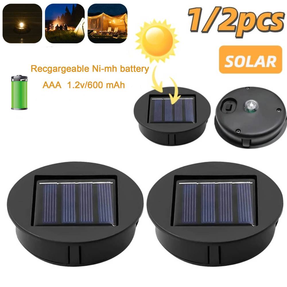 Outdoor Lighting Replacement Parts - Wymienna górna część panelu słonecznego do