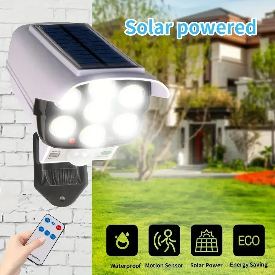 Outdoor Lighting And Camera - Zewnętrzne lampy solarne z czujnikiem ruchu,