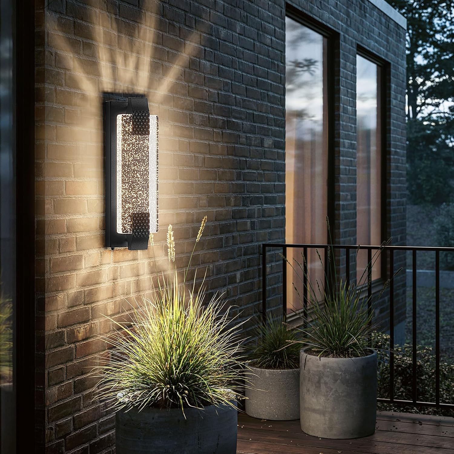 Wall Lighting Outdoor - Lampa zewnętrzna LED na werandę, 15,7