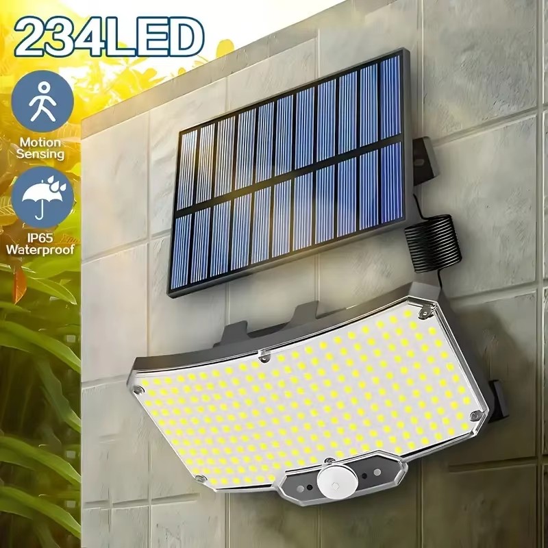 Outdoor Lighting For Garden - 234 LED Solarne Lampy Zewnętrzne z