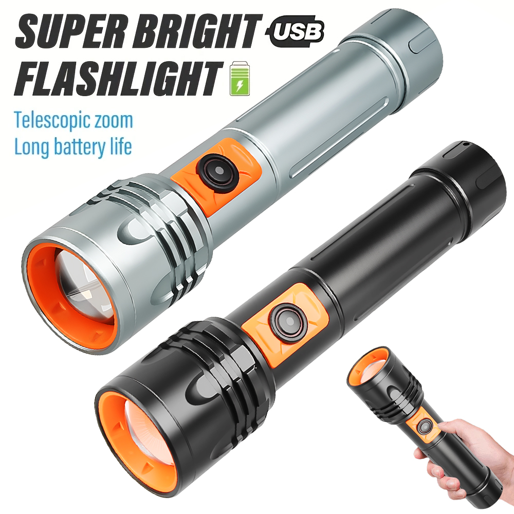 Outdoor Lighting Usb - Latarka LED o dużej mocy, ładowana