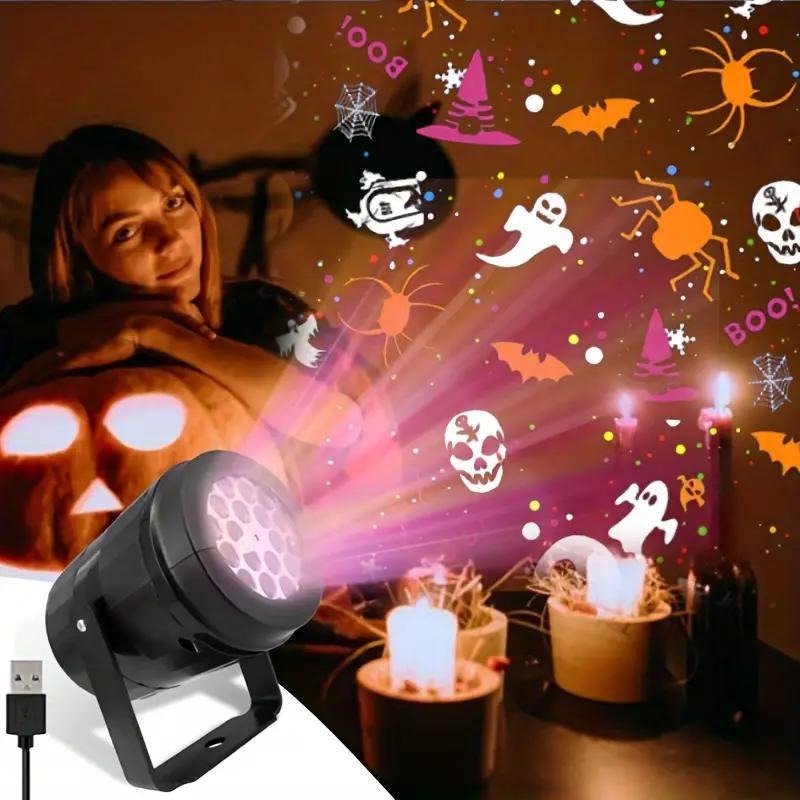 Outdoor Lighting Xmas - Projektor LED na Halloween, dekoracja świąteczna
