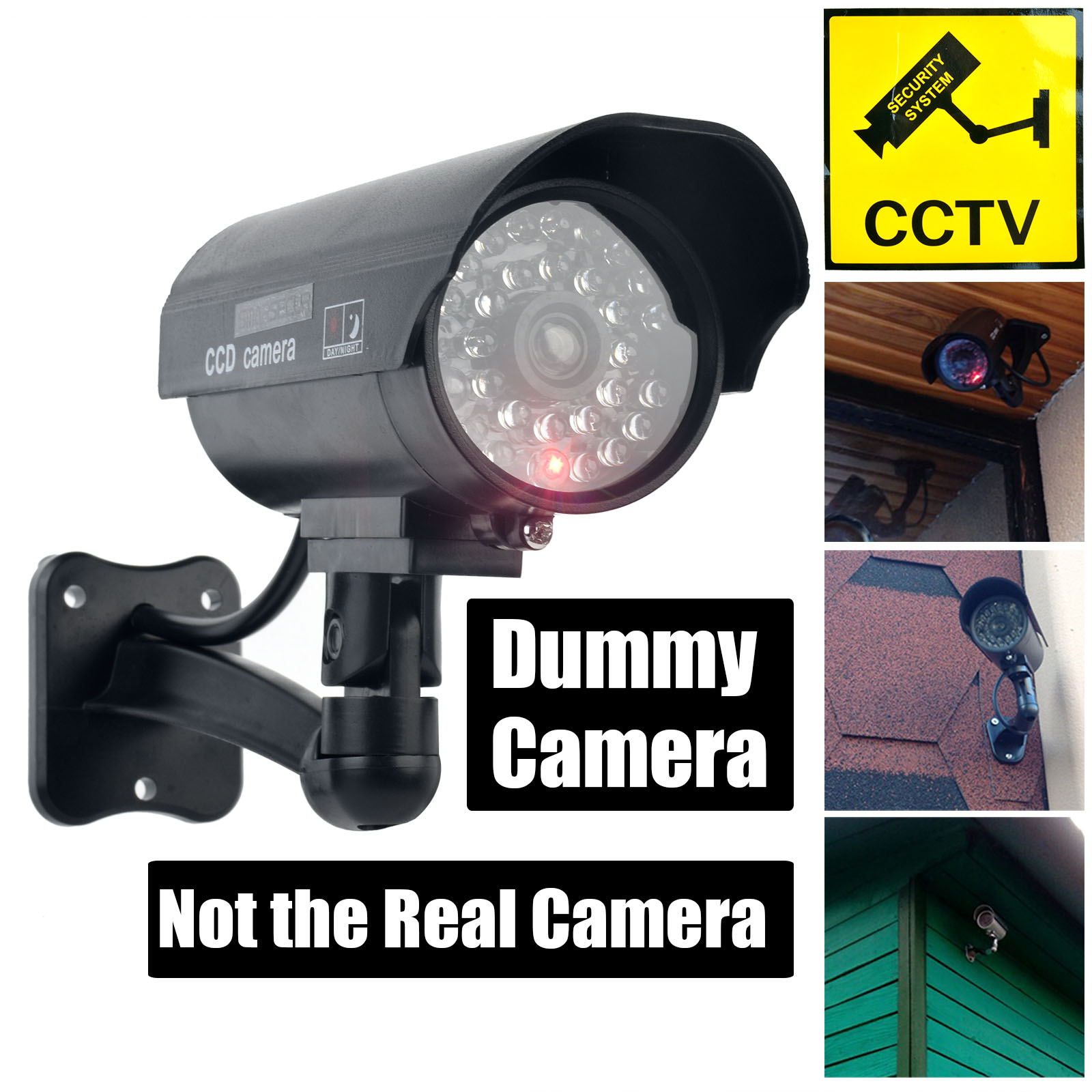 Outdoor Lighting And Camera - Smarsecur Fałszywa atrapa kamery Wodoodporna kamera