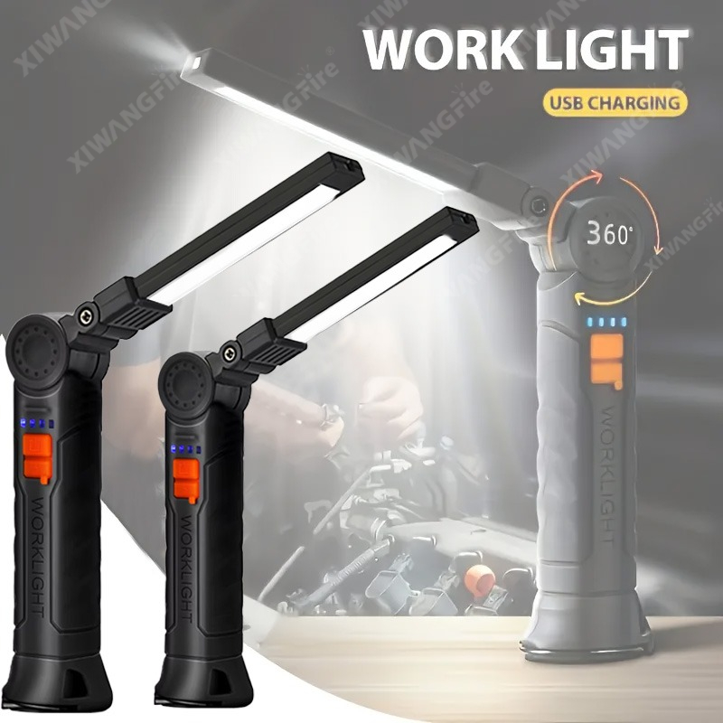 Outdoor Lighting Nearby - Akumulatorowa latarka LED z magnesem i