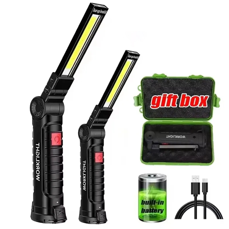 Outdoor Lighting Usb - Przenośna latarka ręczna, ładowana przez USB,