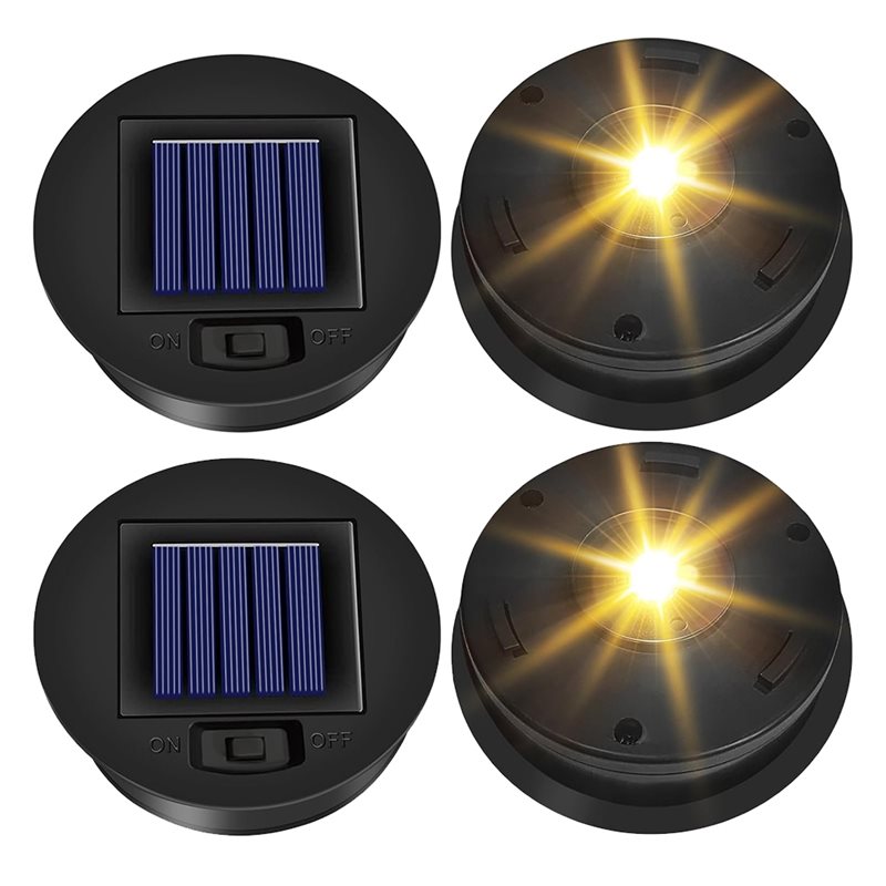 Outdoor Lighting Replacement Parts - ABCA - Zestaw 4 zamiennych górnych