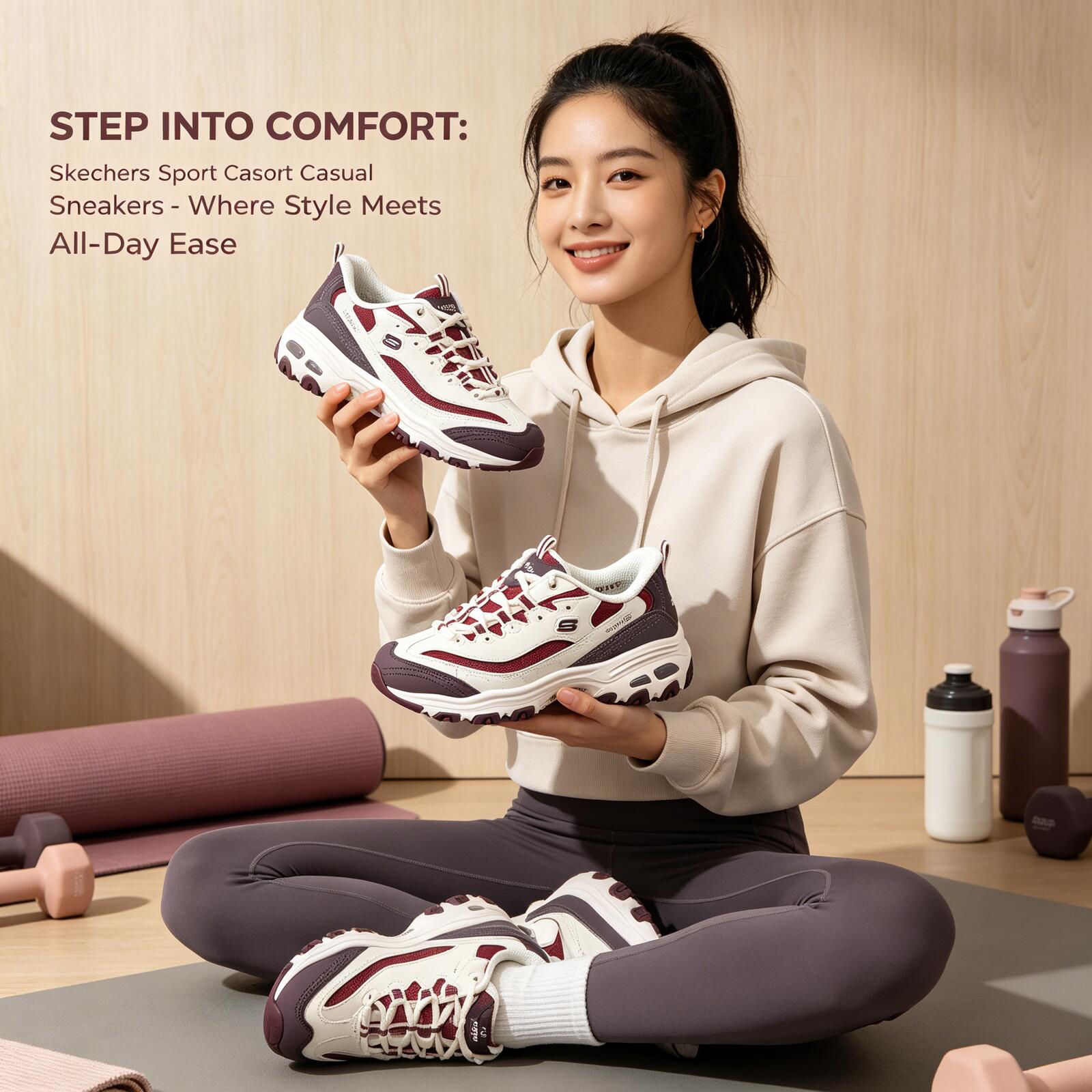 Outdoor Lighting Hong Kong - Skechers Damskie Oddychające Wygodne Buty Sportowe