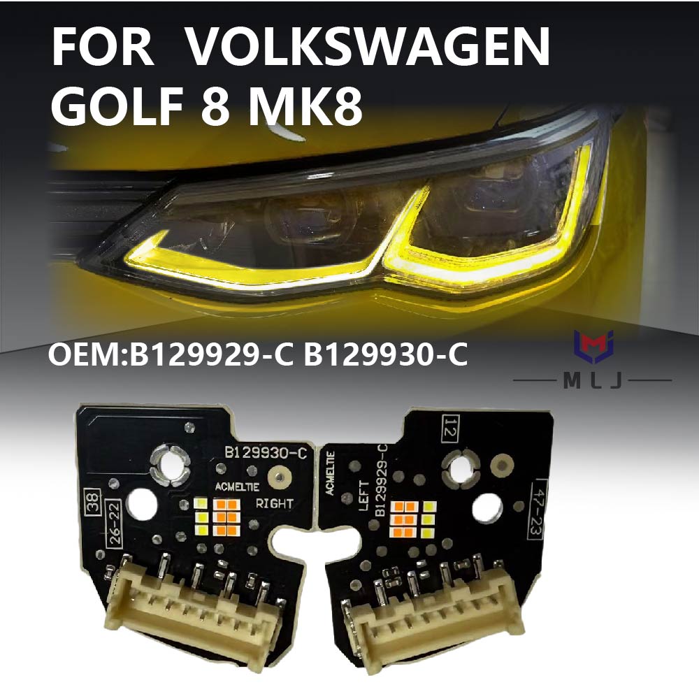 Outdoor Lighting Yellow - Do Volkswagen Golf 8 MK8 B129929-C