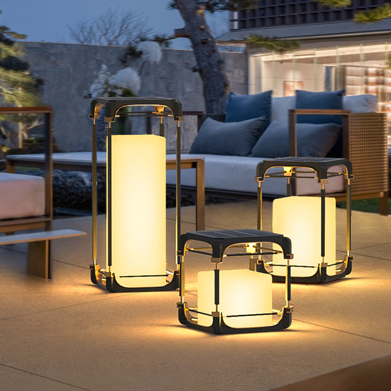 Outdoor Lighting For Garden - Lampa podłogowa świecąca, solarna lampa LED