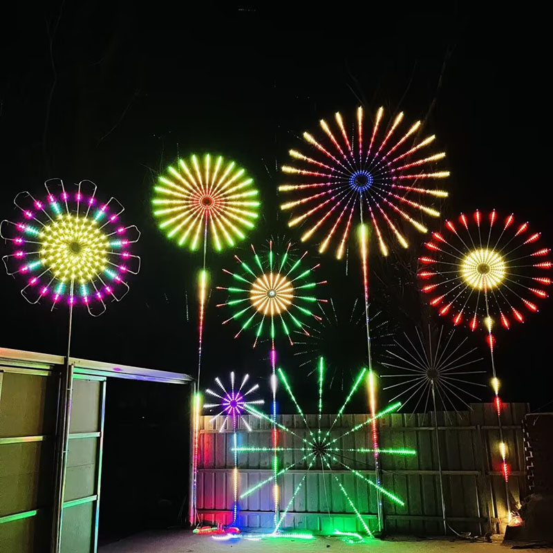 Outdoor Lighting Year Round - Dwustronna, obrotowa lampa LED w kształcie