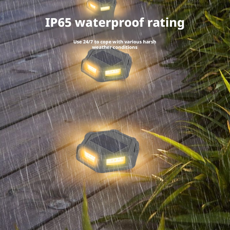 Outdoor Lighting Year Round - Solarna lampa gruntowa zewnętrzna wodoodporna okrągła