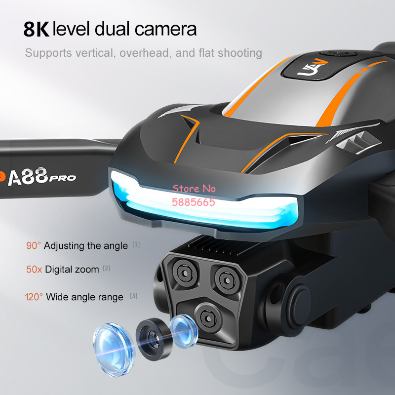 Dron RC 8K z pozycjonowaniem p – Outdoor Lighting In Photography recenzja i cena