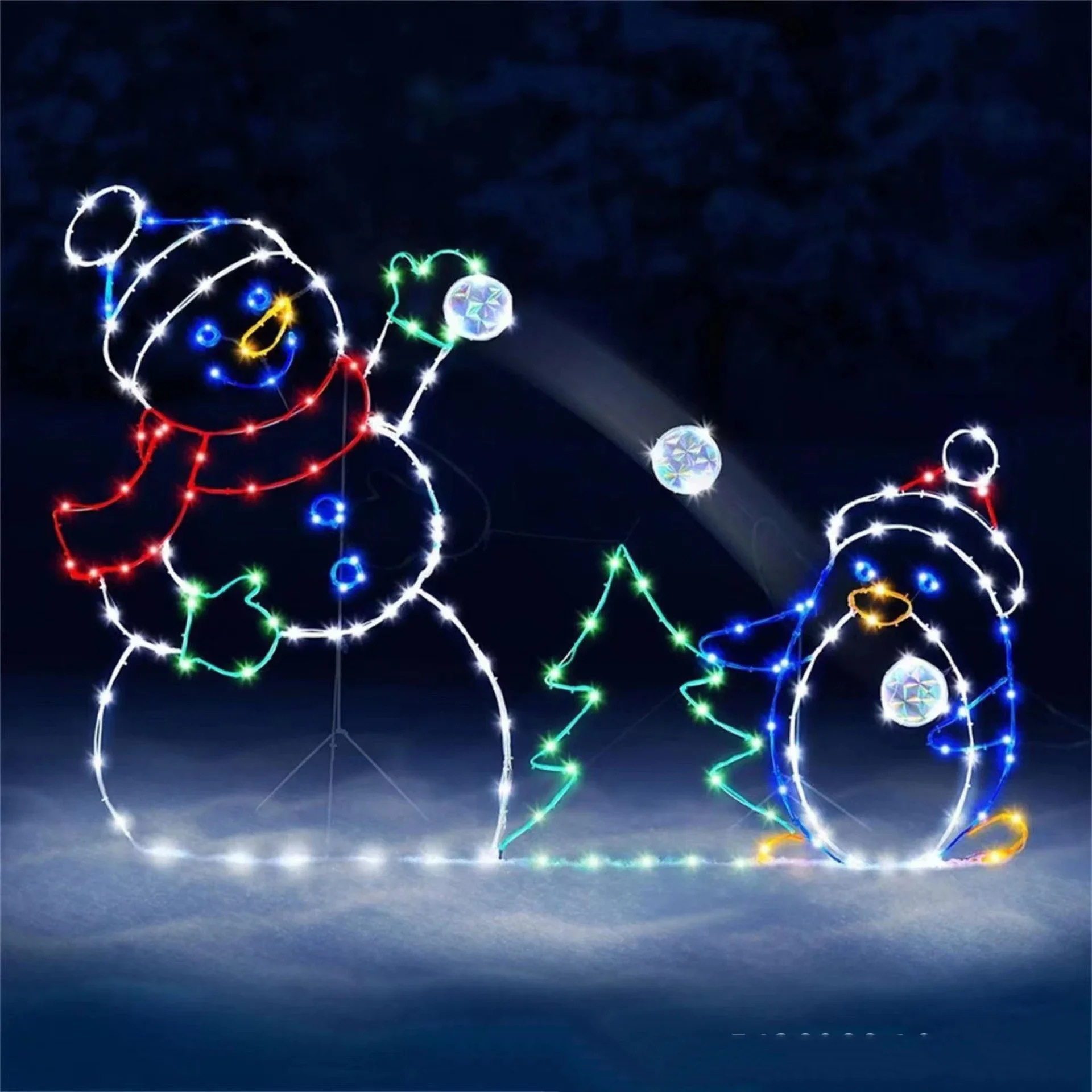 Animowany Śnieżynka Świetlna L – Outdoor Lighting Xmas recenzja i cena