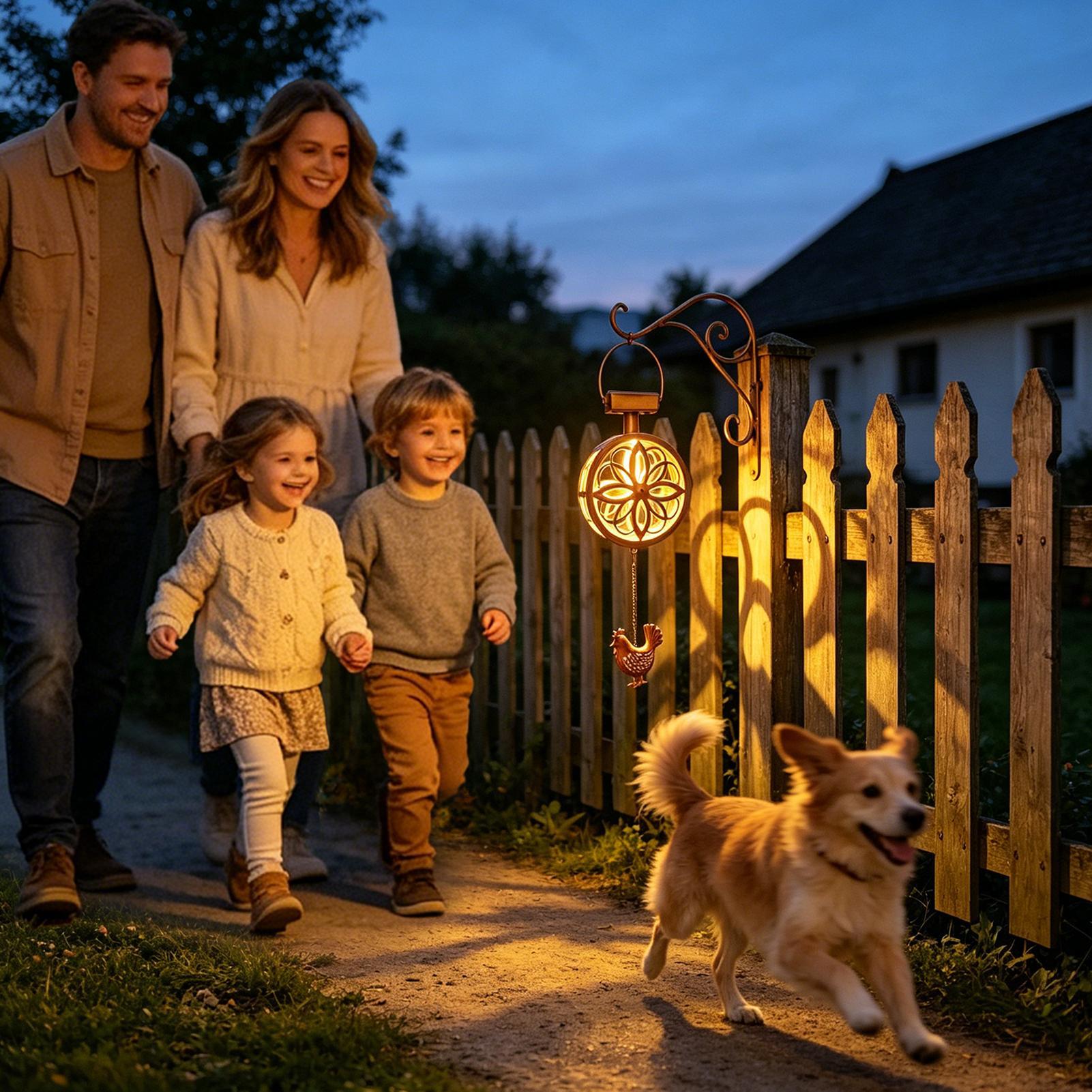 Solarna zewnętrzna lampa wiszą – Outdoor Lighting Yellow recenzja i cena
