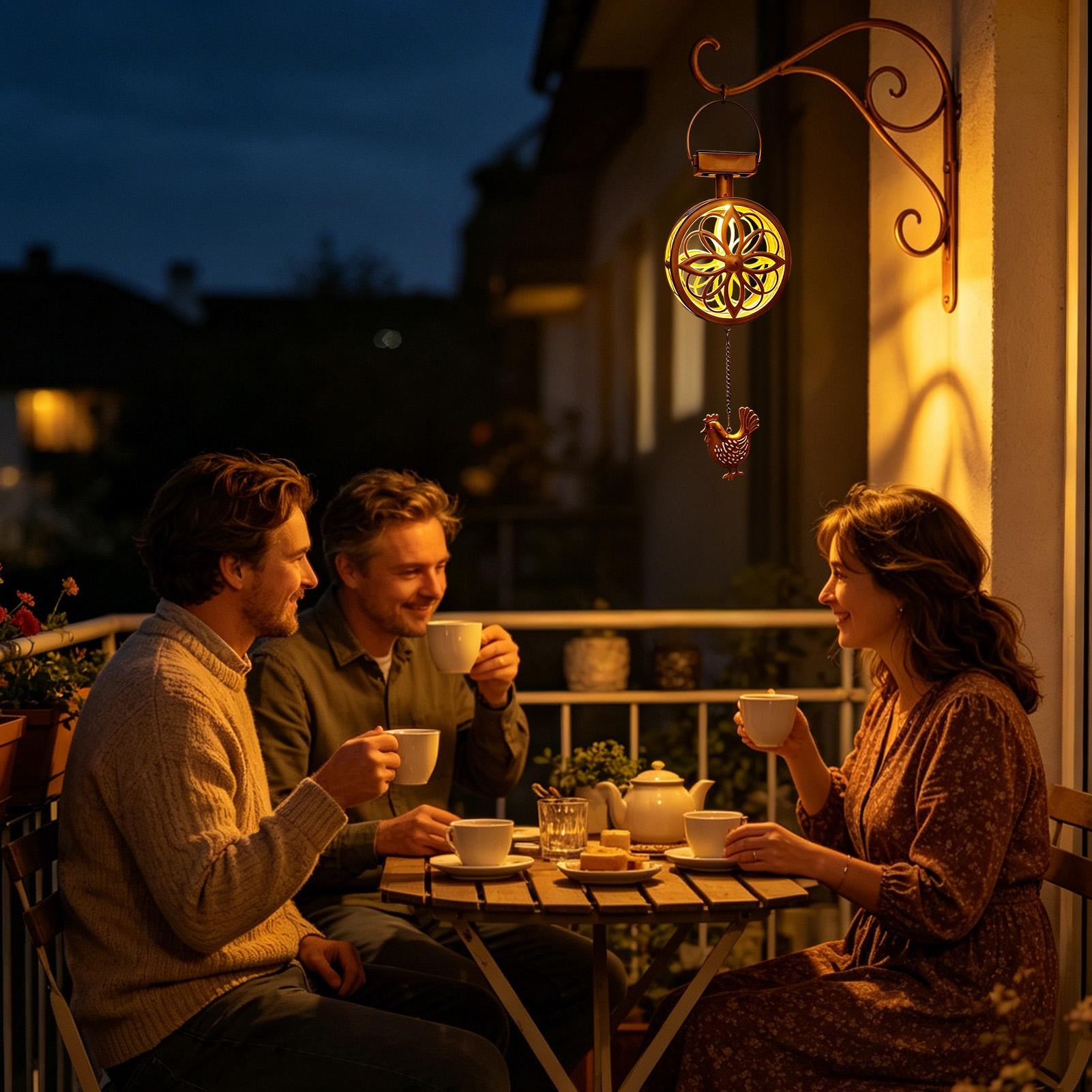 Solarna zewnętrzna lampa wiszą – Outdoor Lighting Yellow recenzja i cena