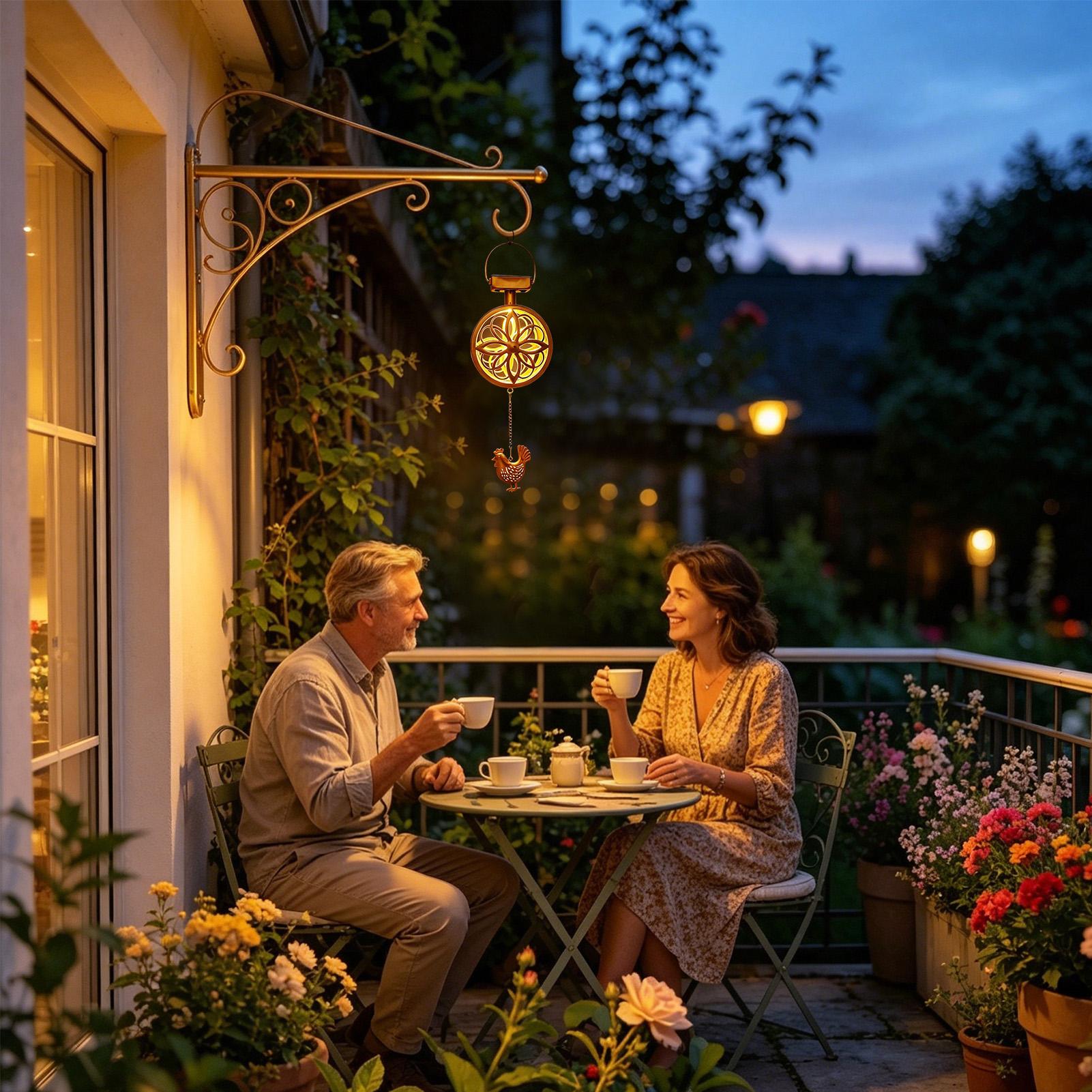 Solarna zewnętrzna lampa wiszą – Outdoor Lighting Yellow recenzja i cena