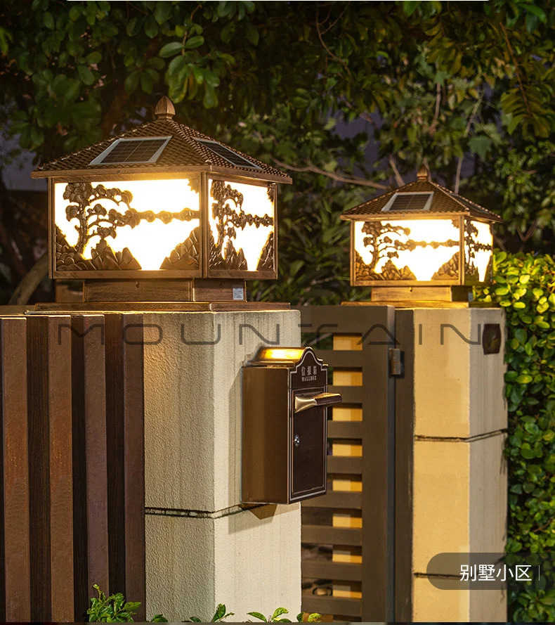 Lampa solarna z efektem cienio – Wall Lighting Outdoor recenzja i cena