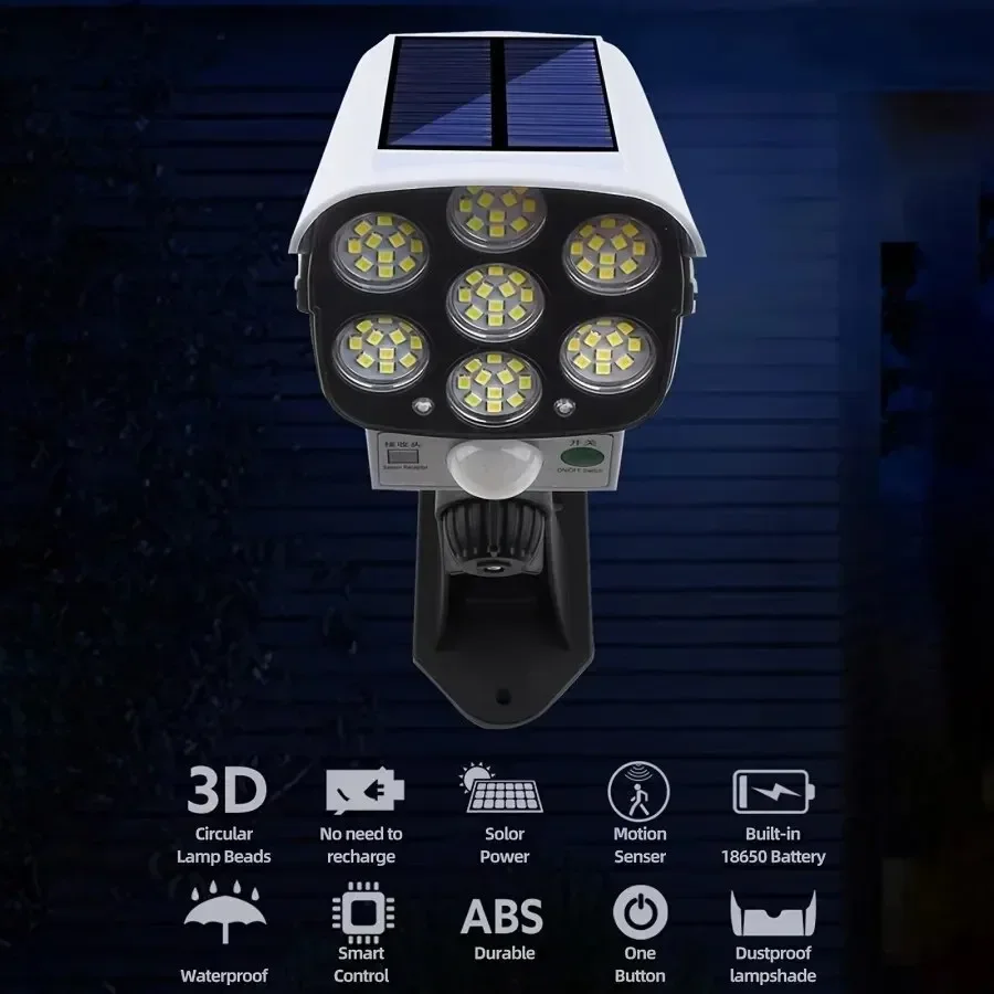 Zewnętrzne lampy solarne z czu – Outdoor Lighting And Camera recenzja i cena