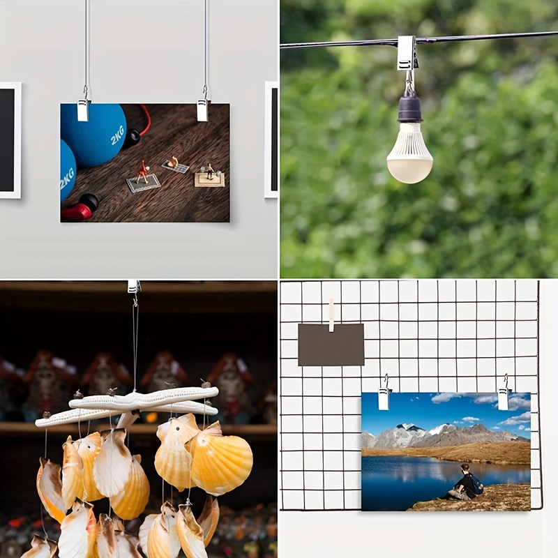 30 szt. Metalowych Klipsów do  – Outdoor Lighting Xmas recenzja i cena