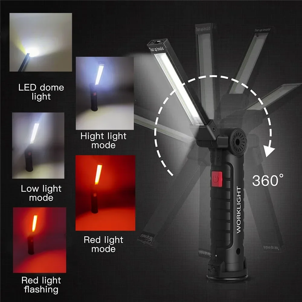 Przenośna latarka LED COB Łado – Outdoor Lighting Usb recenzja i cena