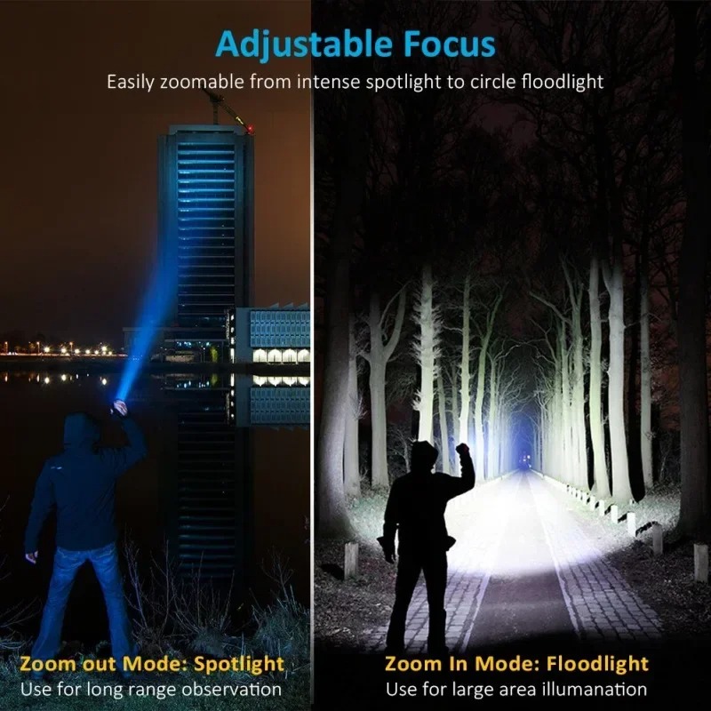 Akumulatorowa latarka ręczna T – Outdoor Lighting House recenzja i cena