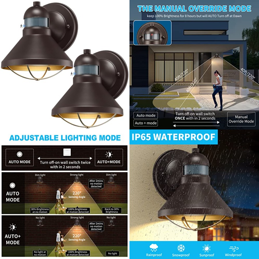 Zestaw 2 szt. Zewnętrznych kin – Wall Lighting Outdoor recenzja i cena