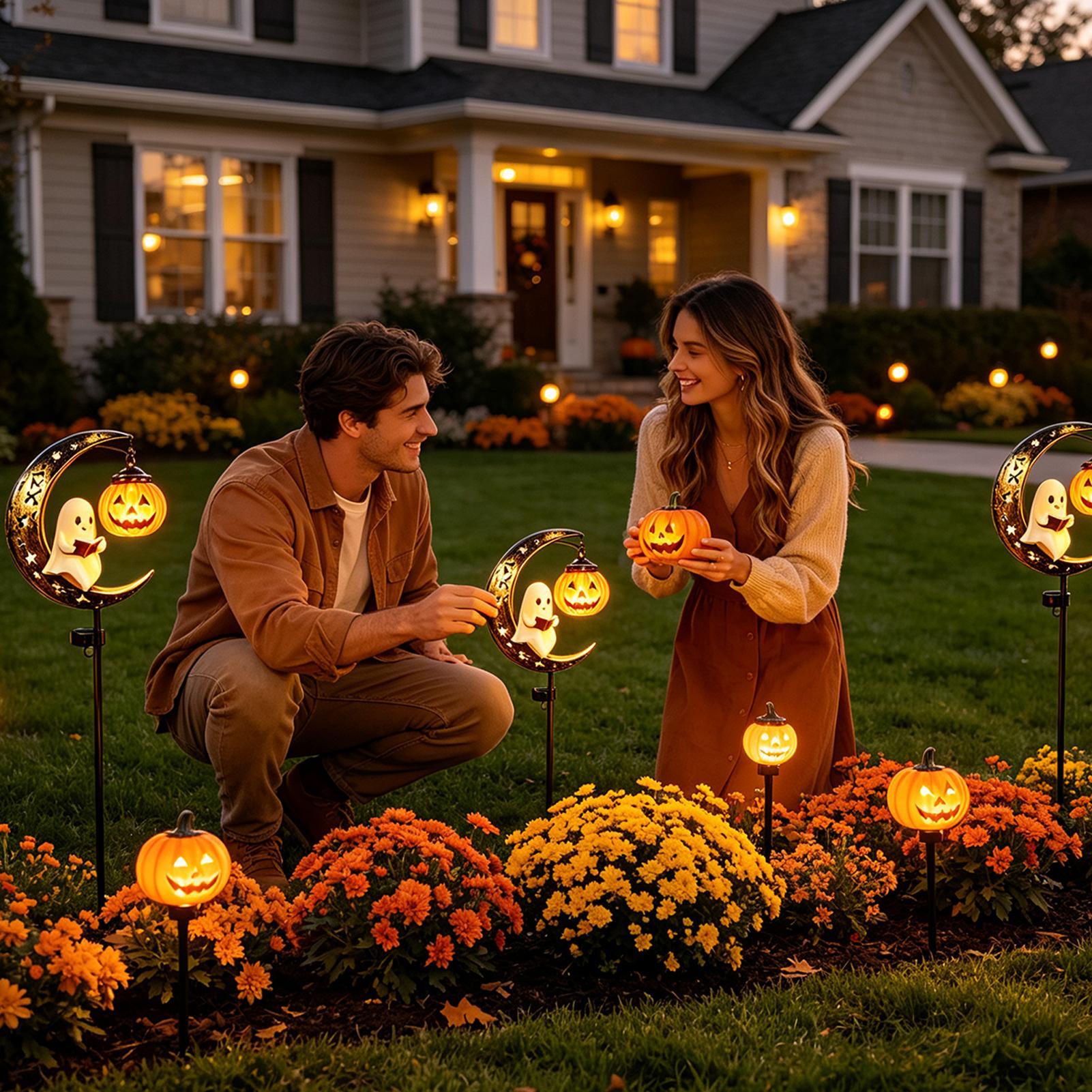 Halloweenowa lampa ogrodowa na – Solar Path Light recenzja i cena