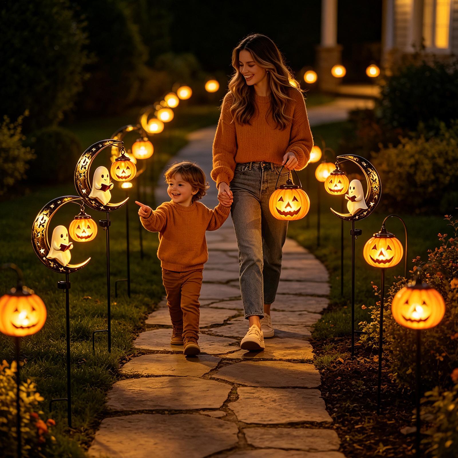 Halloweenowa lampa ogrodowa na – Solar Path Light recenzja i cena