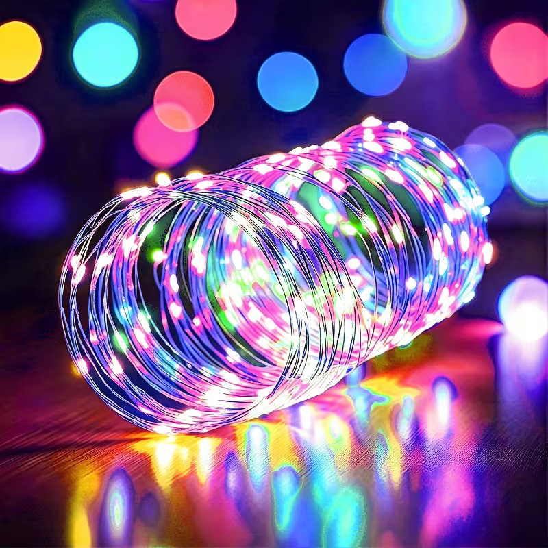 Zewnętrzne solarne lampki LED, – Outdoor Lighting Xmas recenzja i cena
