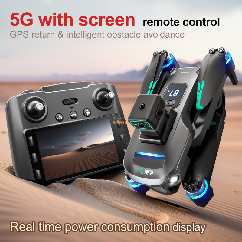 Podwójna kamera 8K 5G WIFI FPV – Outdoor Lighting Controller recenzja i cena