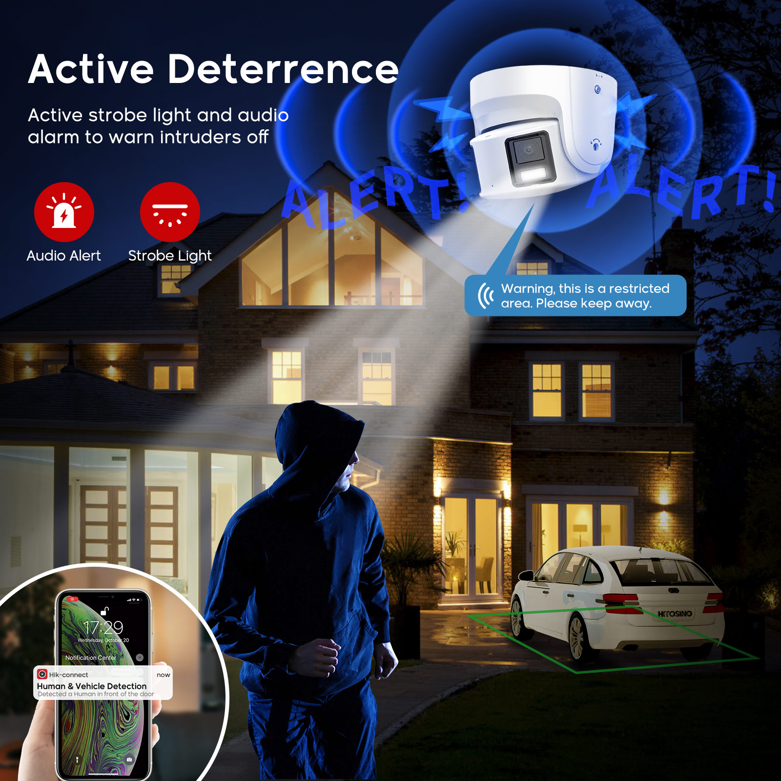 Kamera IP Hikvision Panoramic  – Outdoor Lighting And Camera recenzja i cena