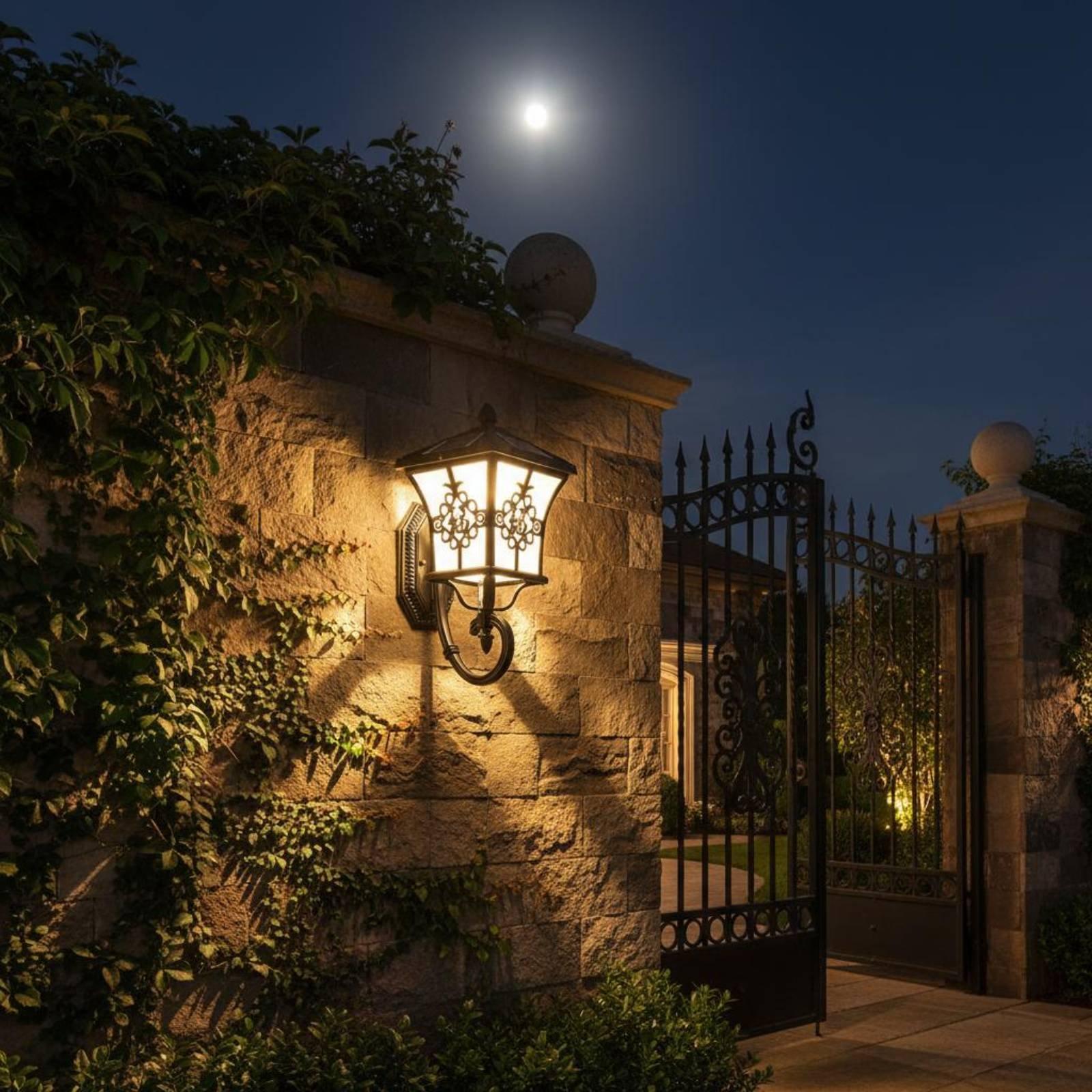 Solarna lampa ścienna LED na z – Wall Lighting Outdoor recenzja i cena
