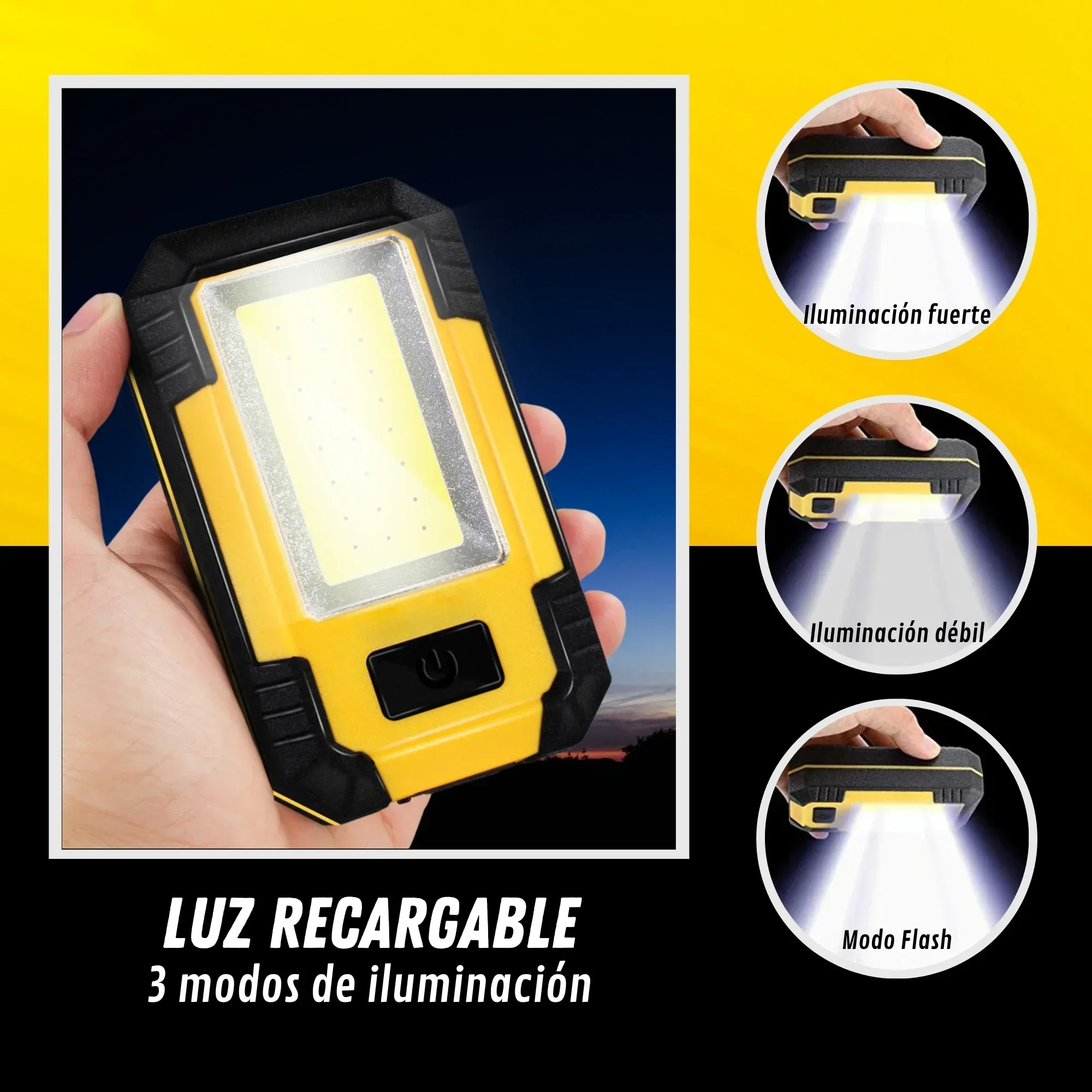 Akumulatorowa lampa robocza 40 – Outdoor Lighting For Camping recenzja i cena