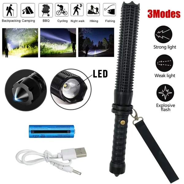 Latarka LED ładowana przez USB – Outdoor Lighting House recenzja i cena