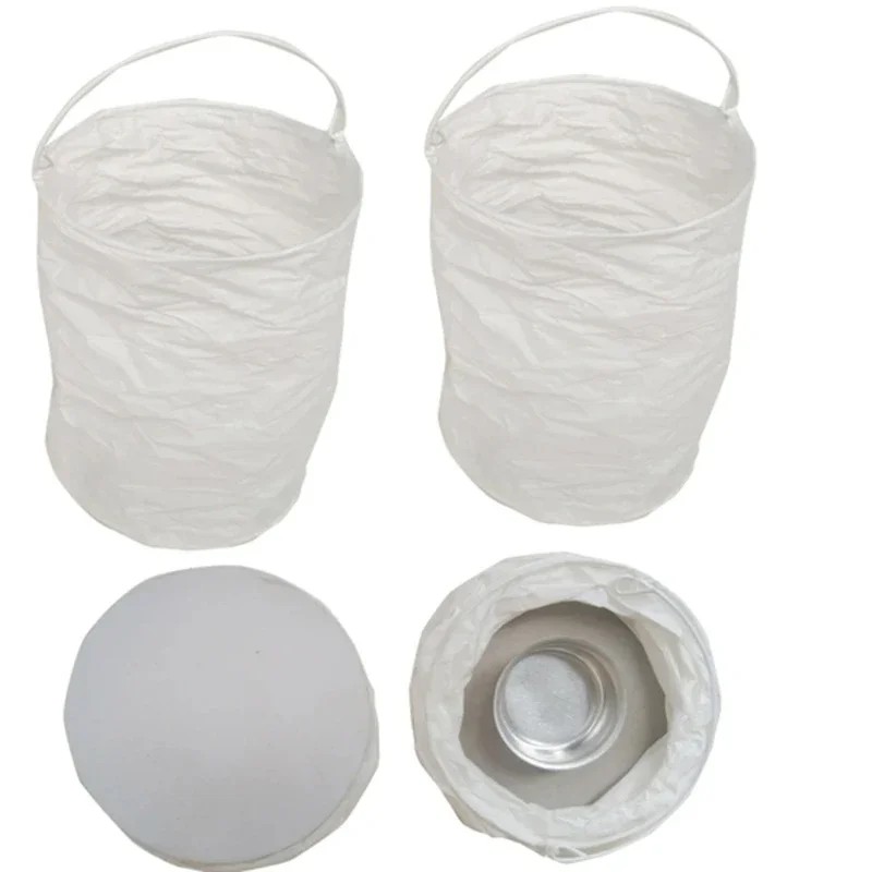 4 szt. Białe, proste, cylindry – Outdoor Lighting Year Round recenzja i cena
