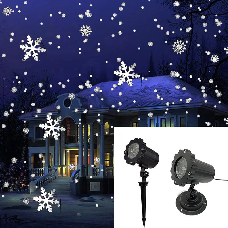 Projektor laserowy śnieżynki n – Outdoor Lighting Xmas recenzja i cena