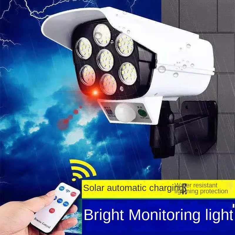 Zewnętrzna lampa słoneczna z c – Outdoor Lighting And Camera recenzja i cena