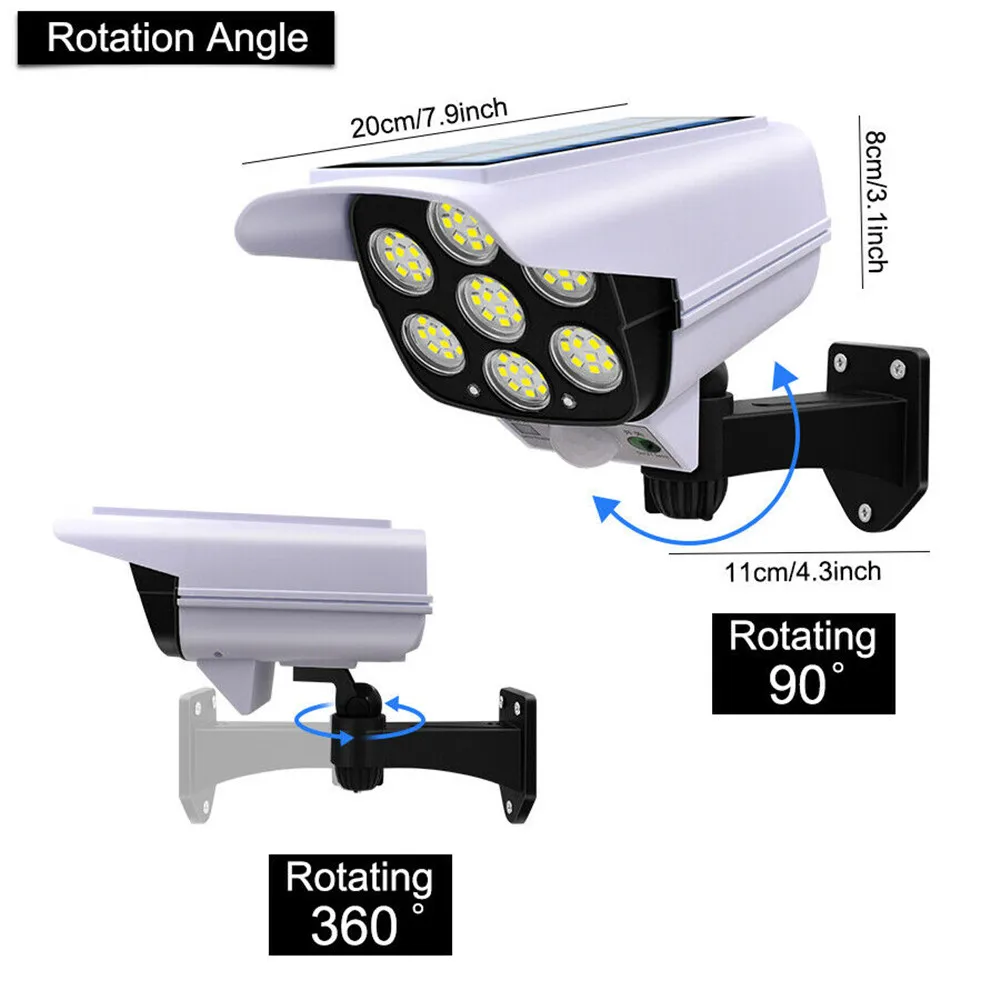 Zewnętrzna lampa słoneczna z c – Outdoor Lighting And Camera recenzja i cena