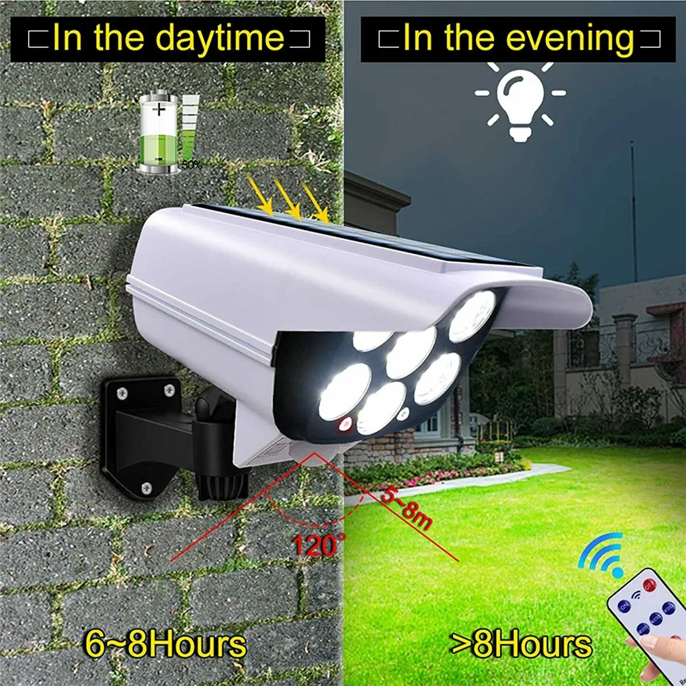 Zewnętrzna lampa słoneczna z c – Outdoor Lighting And Camera recenzja i cena