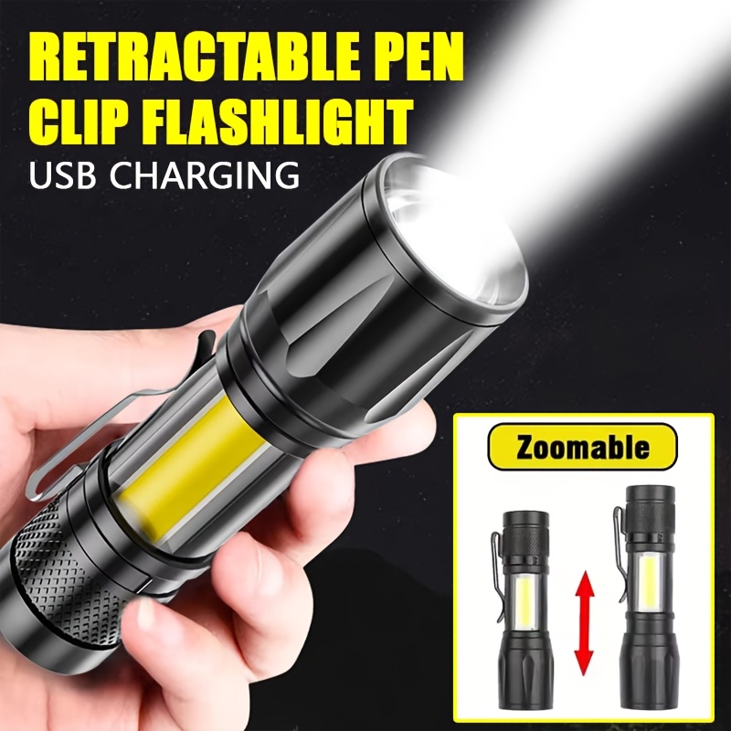 Mini Latarka LED COB, Przenośn – Outdoor Lighting Usb recenzja i cena