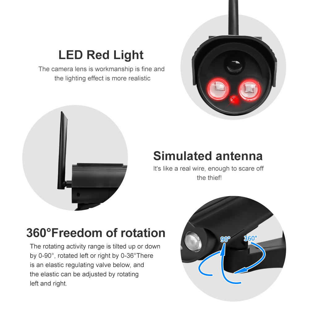 Zewnętrzna kamera symulująca e – Outdoor Lighting And Camera recenzja i cena
