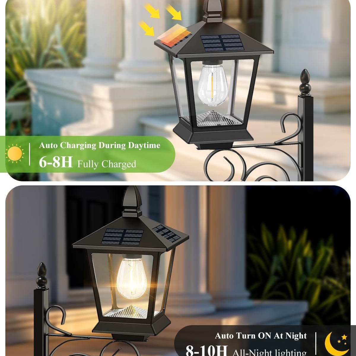 Lampa solarna 2 w 1, wodoodpor – Outdoor Lighting For Garden recenzja i cena
