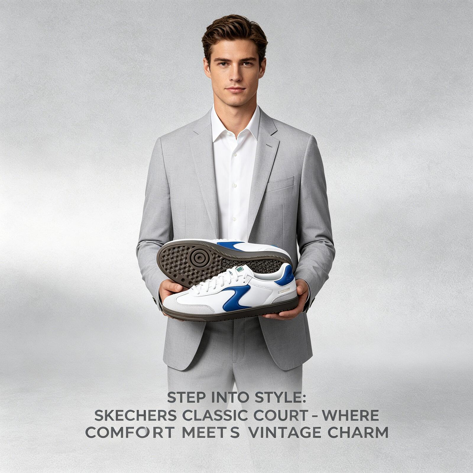 Skechers Męskie Retro German T – Outdoor Lighting Hong Kong recenzja i cena