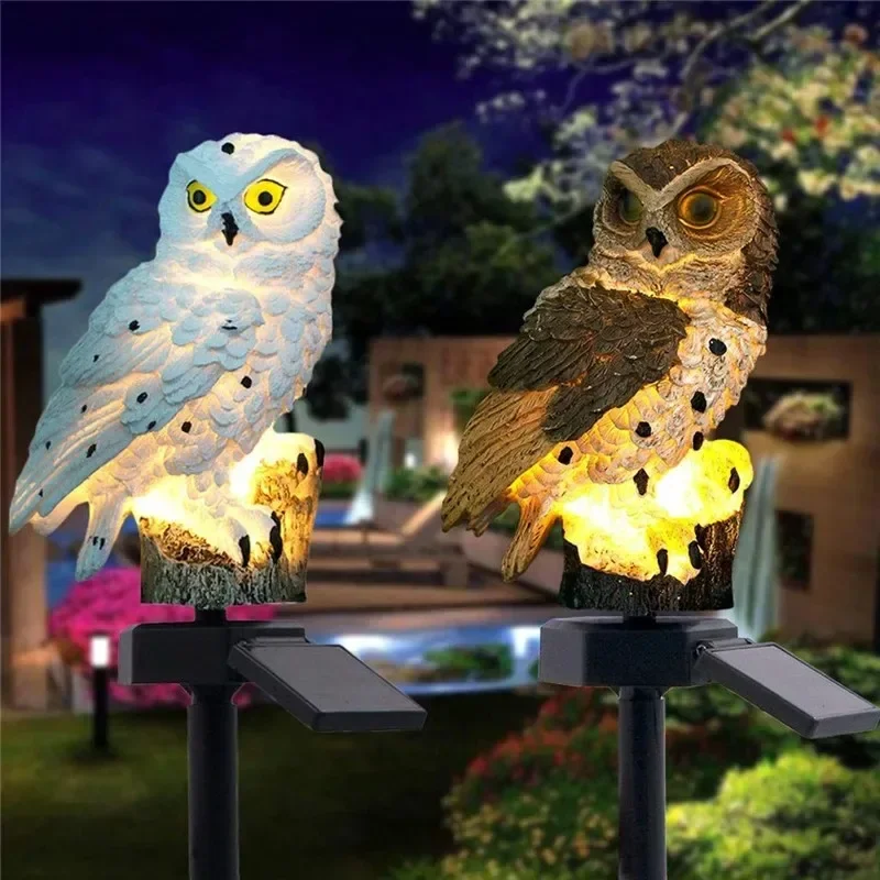 Solarna Statua Sowy, Lampa Ogr – Outdoor Lighting House recenzja i cena