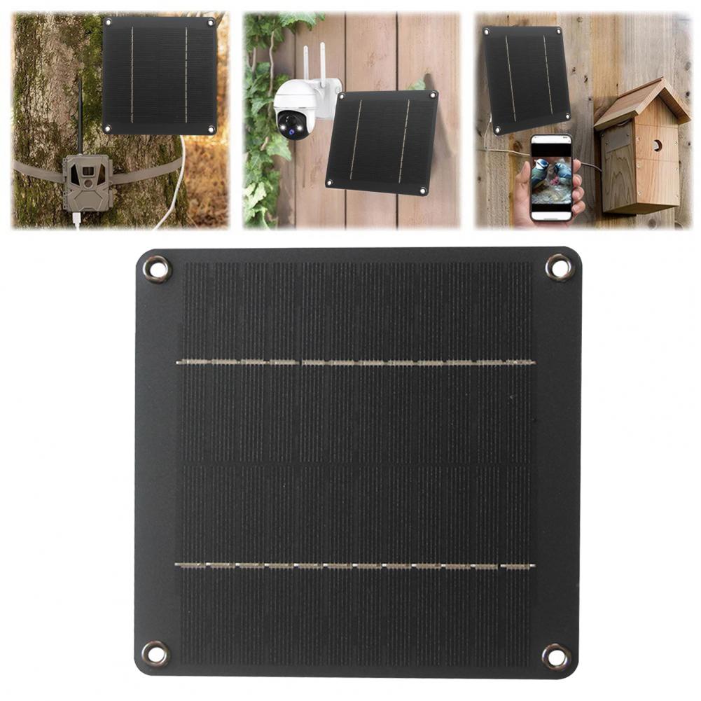 Lekki panel słoneczny 4W 12V,  – Outdoor Lighting And Camera recenzja i cena