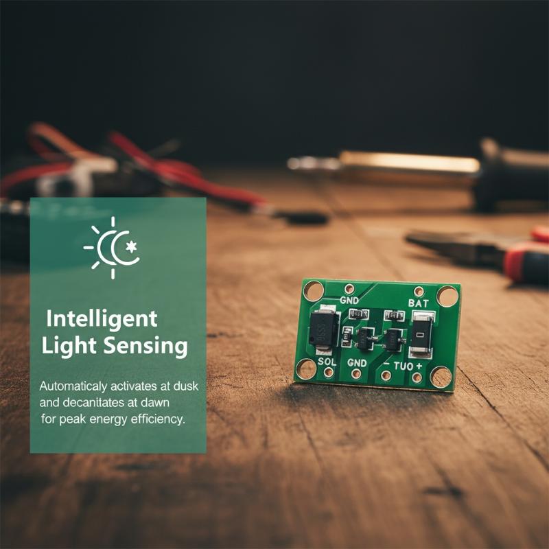 Sterownik solarny PCB 3.2V 3.7 – Solar Path Light recenzja i cena