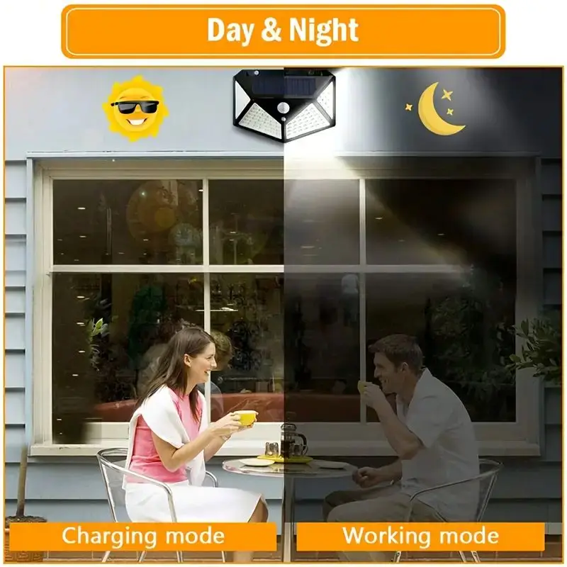100 LED Zewnętrzna Solarna Lam – Outdoor Lighting For Garden recenzja i cena