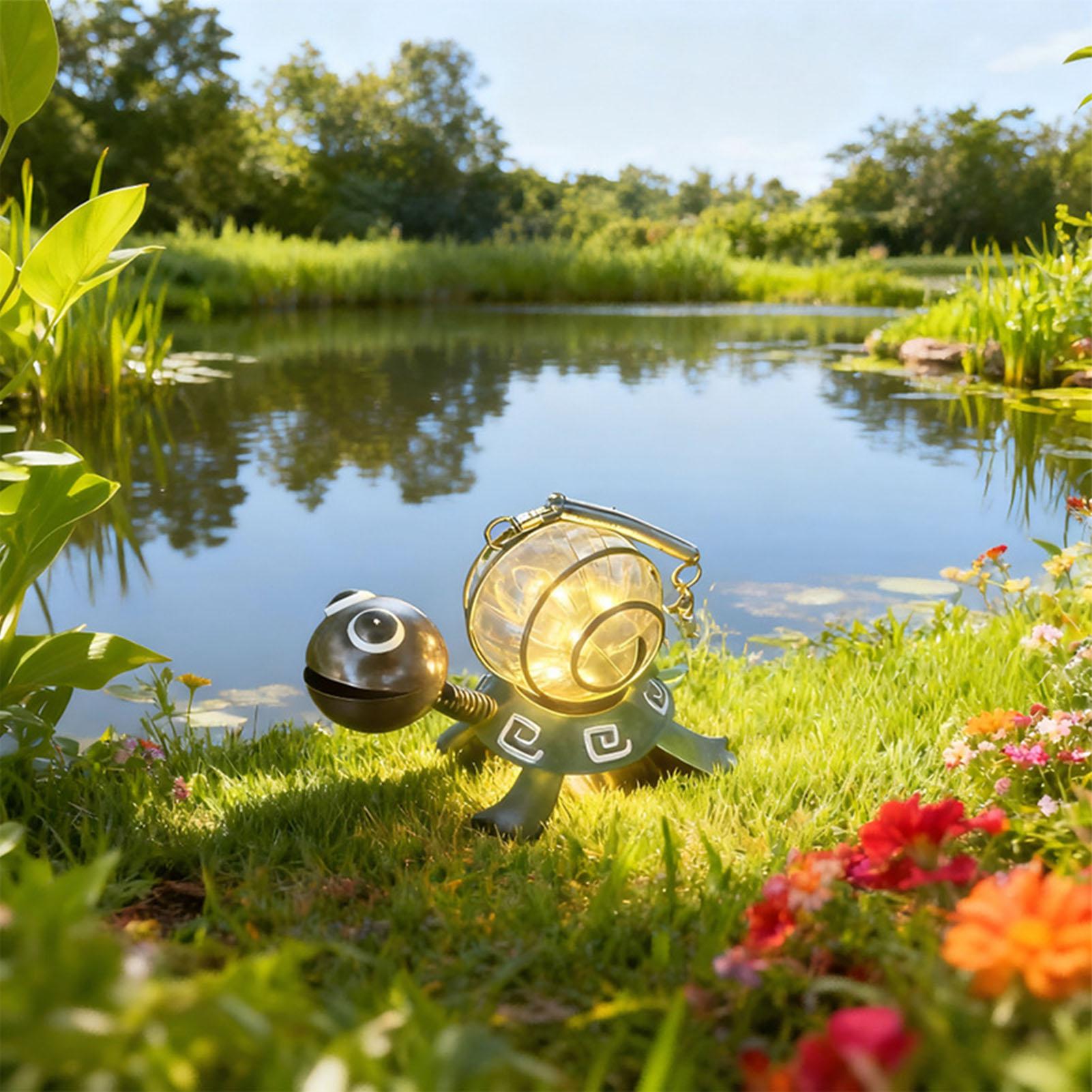 Żółwie Lampki Solarne Ogrodowe – Solar Path Light recenzja i cena